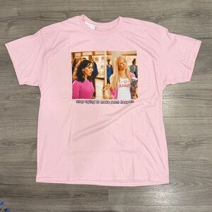 Mean Girls The Movie Stop Trying To Make Fetch Happen Tee Shirt Men’s Size XL
